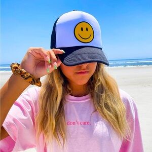 Smiley Face Trucker Hat
